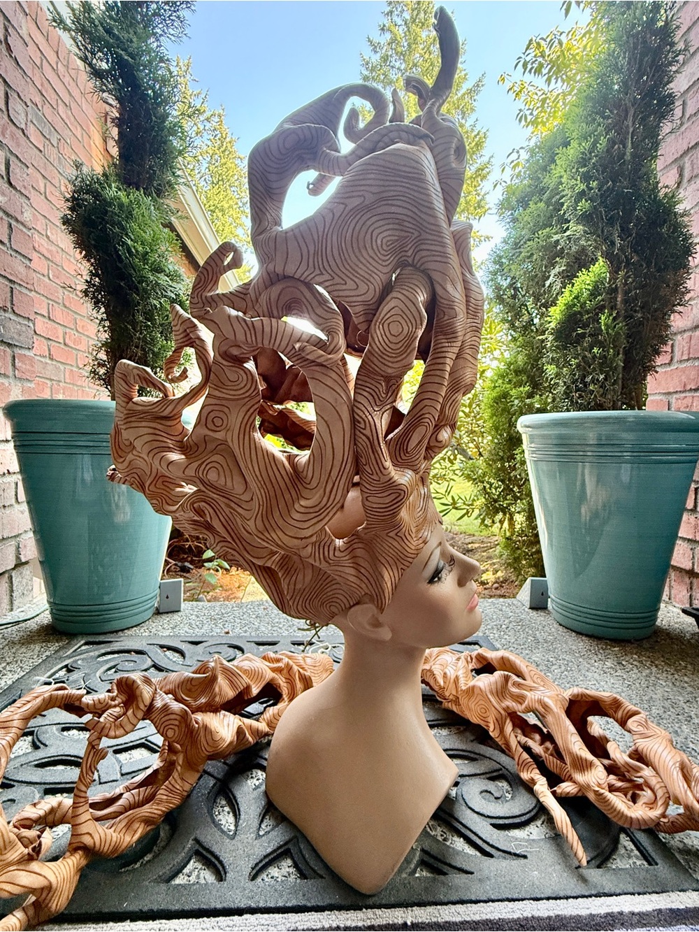 OOAK Dryad (HamaDryad) and two Wristguard Branching Arm Extensions | One Size - Picture 3 of 4